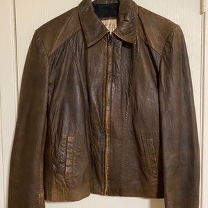 Vintage Men’s Bernardo Pieles Leather Moto Jacket